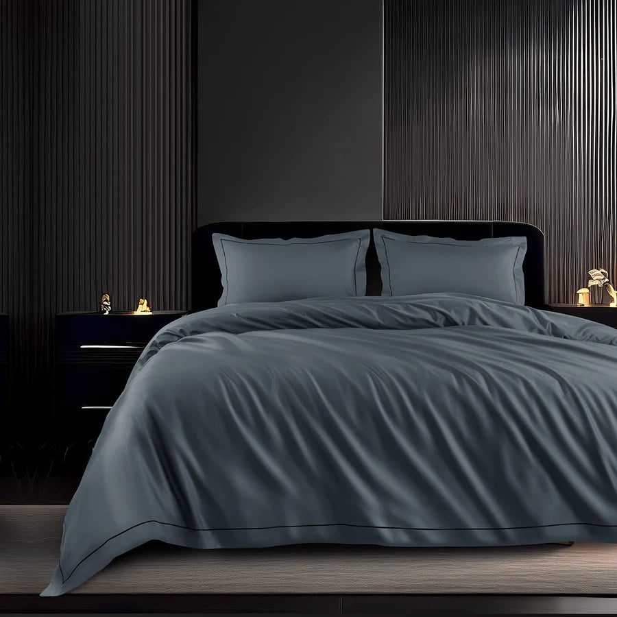 Spread Home 1200 TC Egyptian Cotton Bedding Collection Dark Slate