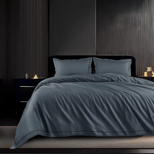 Spread Home 1200 TC Egyptian Cotton Bedding Collection Dark Slate