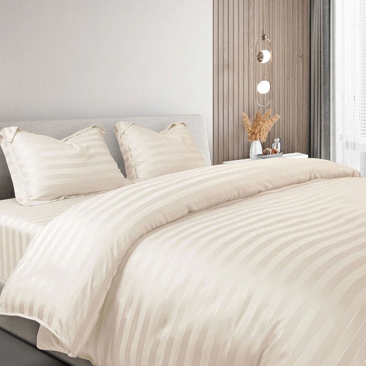 Spread Home TWILIGHT SILVER SAND "MADE FROM BAMBOO" BEDSHEET - grahsajja