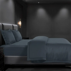 Spread Home 1200 TC Egyptian Cotton Bedding Collection Dark Slate SPREAD HOME PROD PVT LTD.