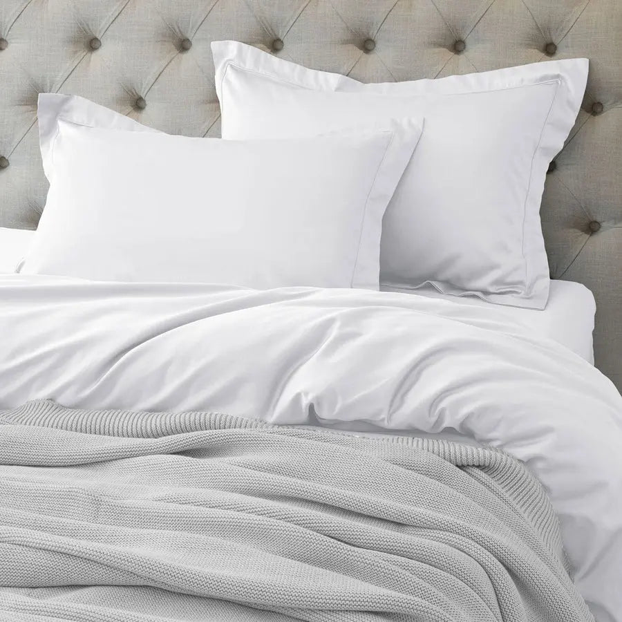 Spread Spain 900 TC Supima Cotton, Seasonless Luxury Bedding White - grahsajja