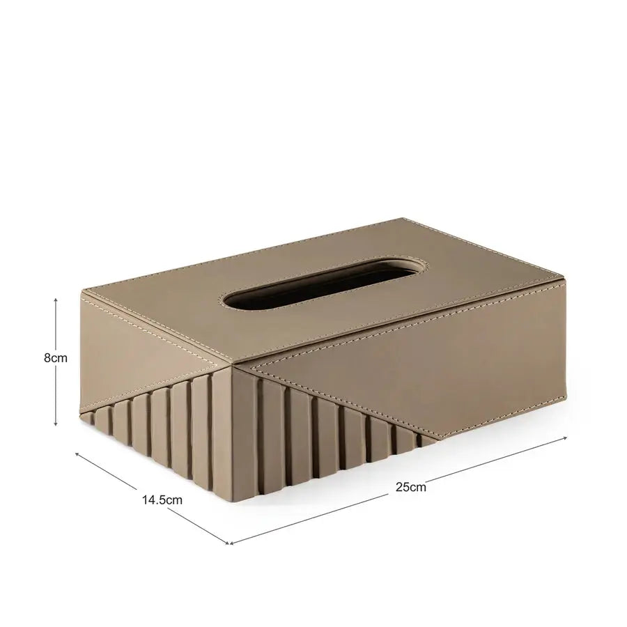 Fluted Tissue Box Rectangle - grahsajja