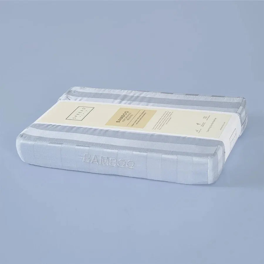 Spread Home TWILIGHT DUSTY BLUE "MADE FROM BAMBOO" BEDSHEET - grahsajja