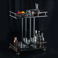 Gilded Glass Trolley with Steel Framework Regular price - grahsajja