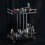 Gilded Glass Trolley with Steel Framework Regular price - grahsajja