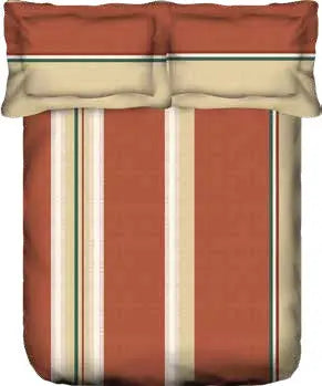 Portico New York Hashtag 164 TC Cotton Bedsheet with Pillow Cover | KING Fitted Bedsheet - grahsajja