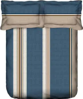 Portico New York Hashtag 164 TC Cotton Bedsheet with Pillow Cover | KING Fitted Bedsheet - grahsajja