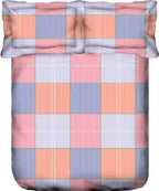 Portico Hashtag 164TC Cotton Bedsheet with 2 Pillow Covers King