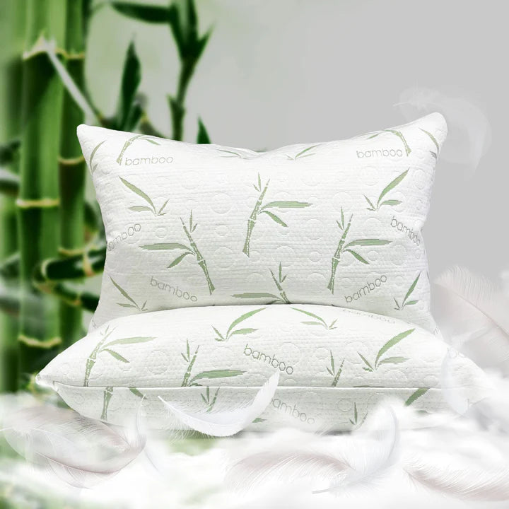 Spur Feather Pillow With Bamboo Fabric Cover