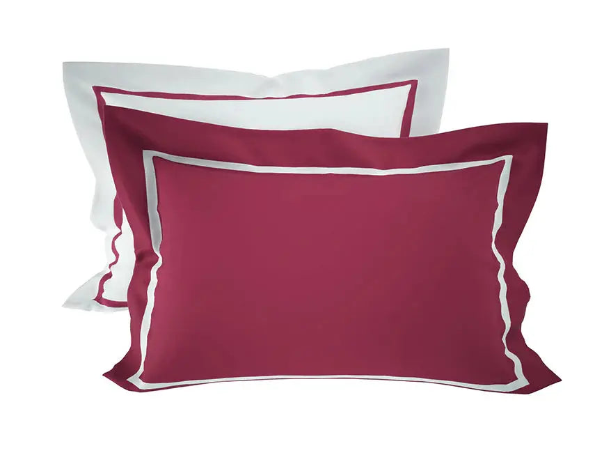 Spaces Hygro Cotton King Size Bedsheet Dark Violet with 4PCs Pillow Cover - grahsajja