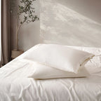 LINEN COTTON BEDSHEETS - EVERYDAY SOFTNESS OFF WHITE