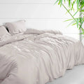 Spread Home BAMBOO PERFORMANCE BEDSHEET Silver Sand - grahsajja