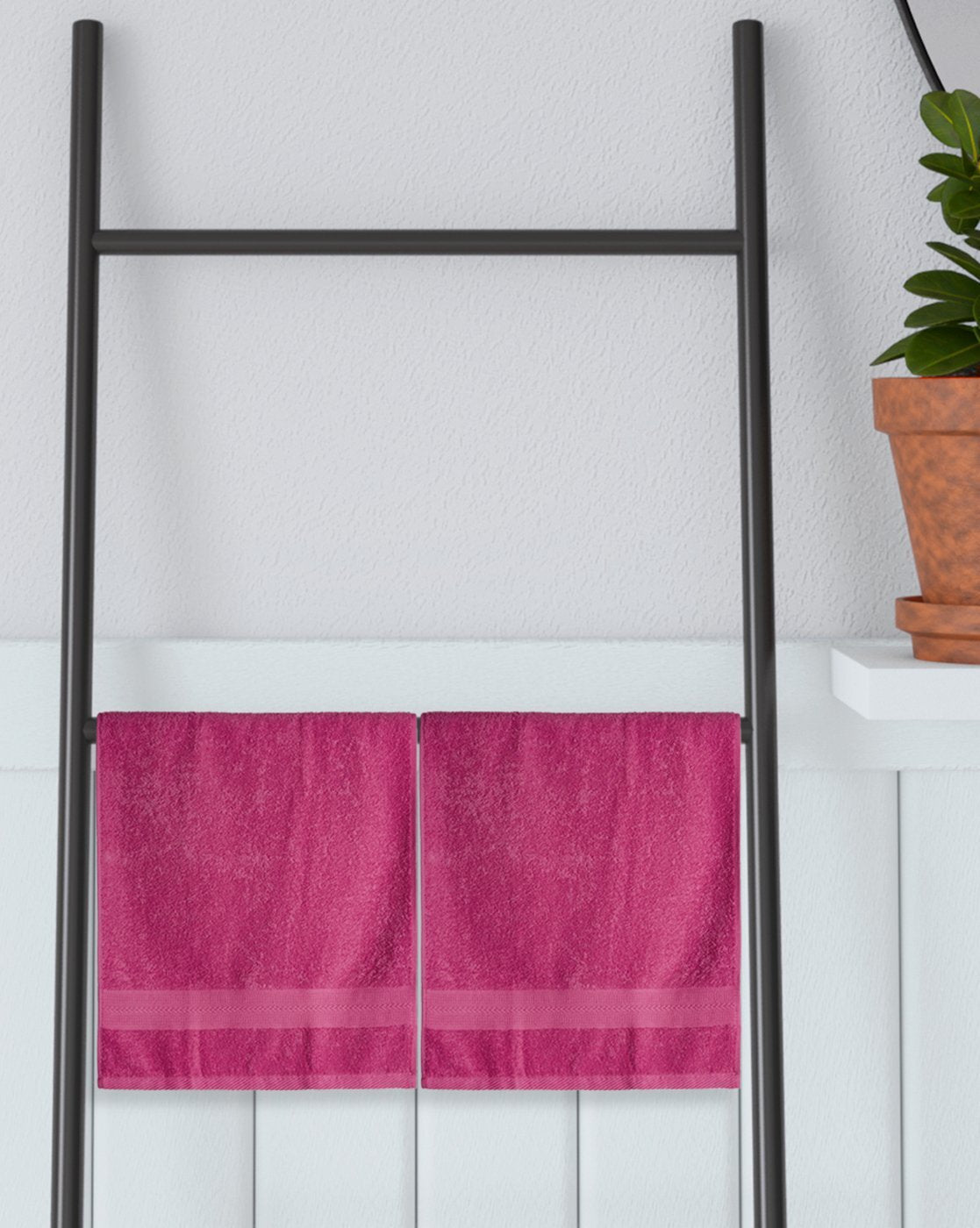 Portico New York Set of 2 Eva 420 GSM Hand Towels - grahsajja