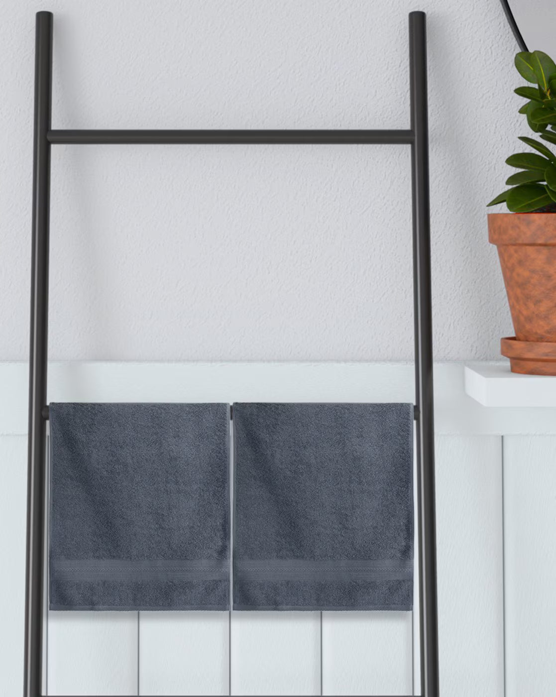 Portico New York Set of 2 Eva 420 GSM Hand Towels - grahsajja