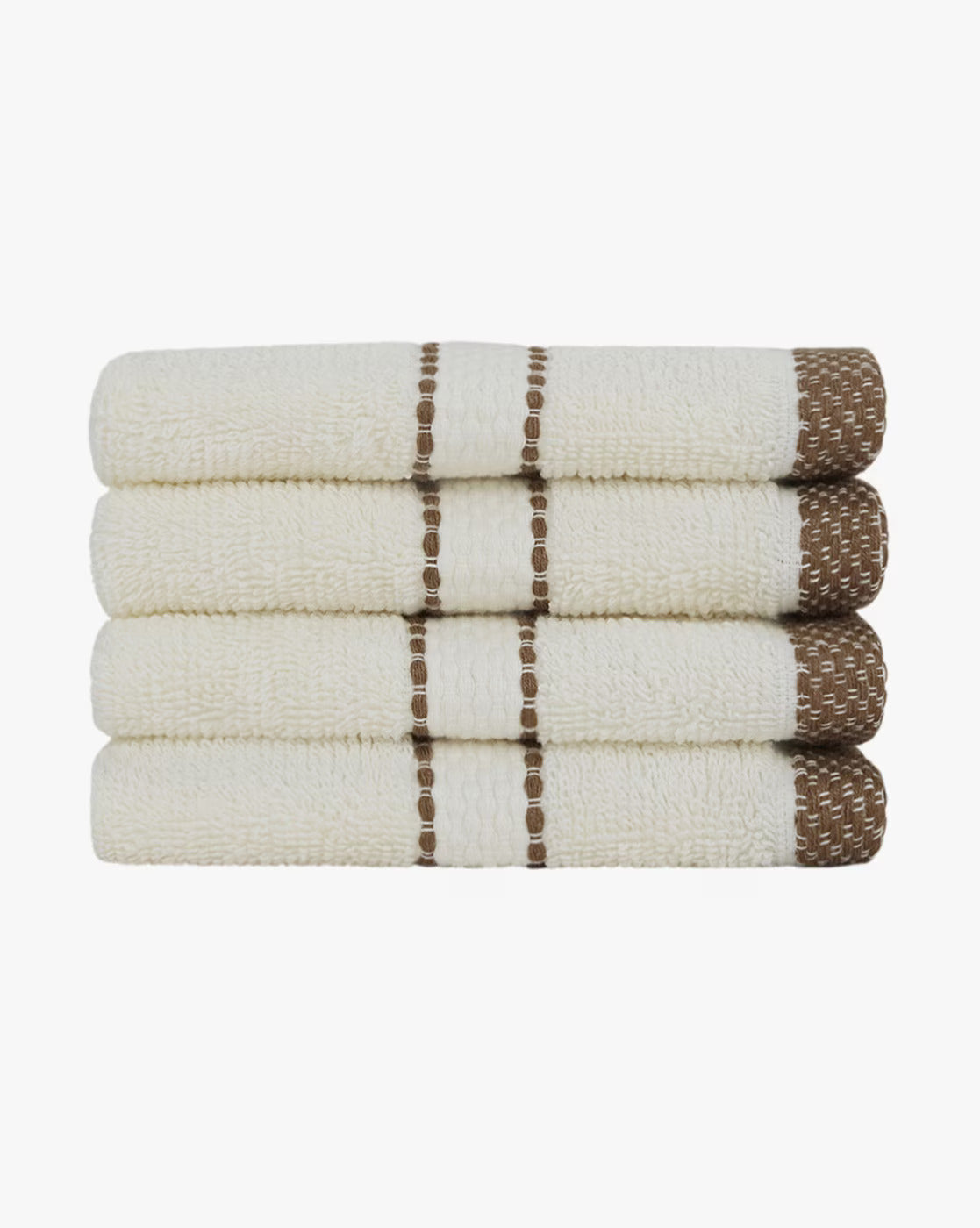 Portico New York Set of 4 Luxuria 550 GSM Face Towels - grahsajja