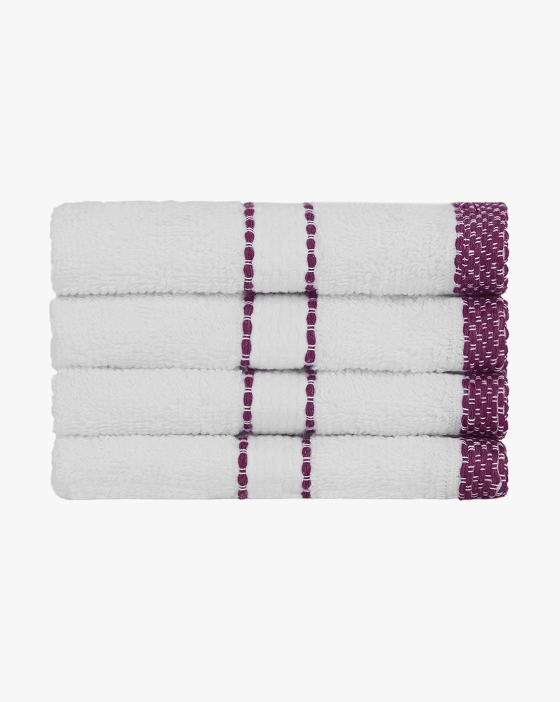Portico New York Set of 4 Luxuria 550 GSM Face Towels - grahsajja
