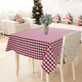 Gingham (Red and White) Table cover - grahsajja