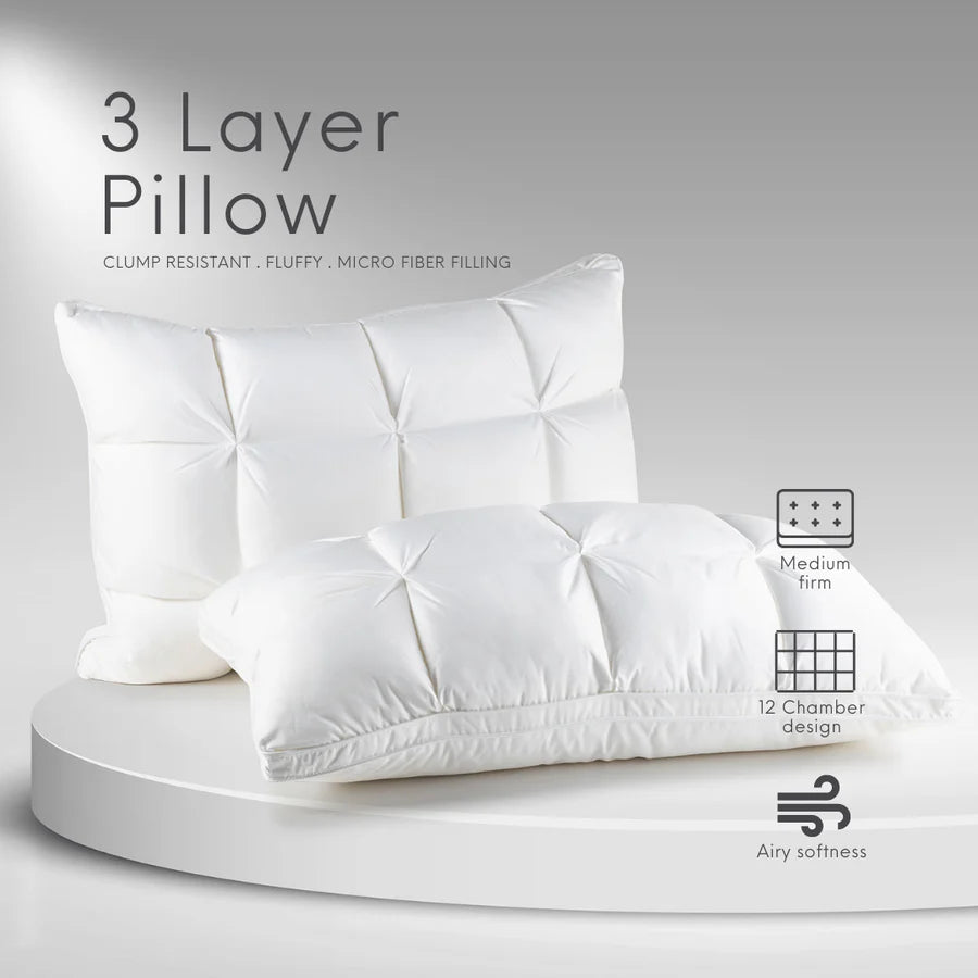Spread Spain Cervical 3 Layer Hypoallergic Pillow Regular price - grahsajja