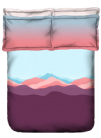Portico Ethereal 210TC Super King Bedsheet SS2025 - 4 Pillow Cover Set