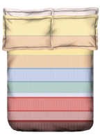 Portico Ethereal 210TC Super King Bedsheet SS2025 - Pillow Cover Detail