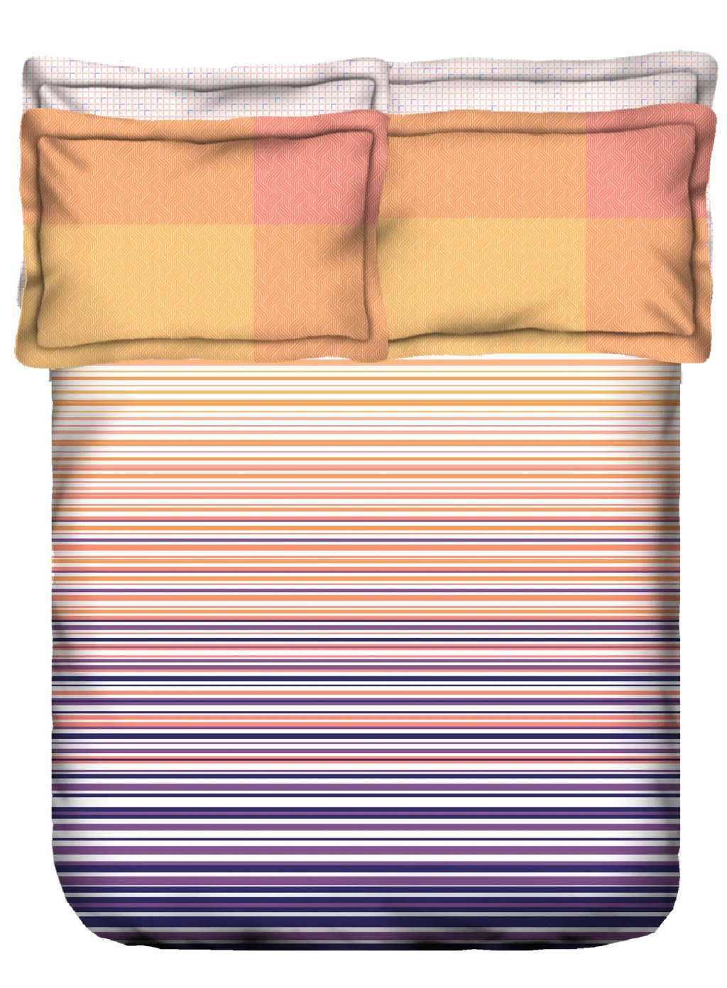 Portico Ethereal 210TC Super King Bedsheet SS2025 - Eth02 Full Bed Spread