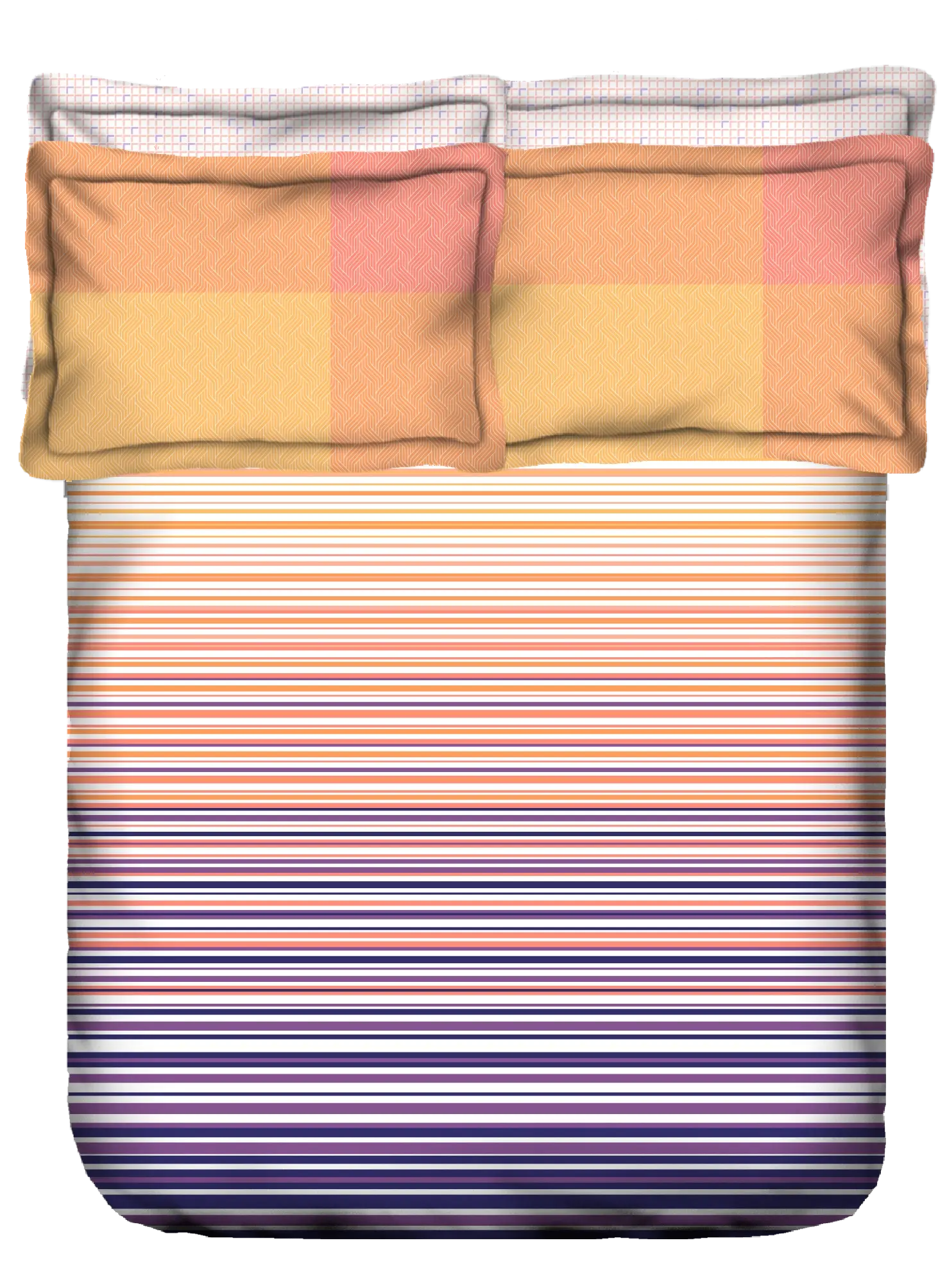 Portico Ethereal 210TC Super King Bedsheet SS2025 - Eth02 Full Bed Spread