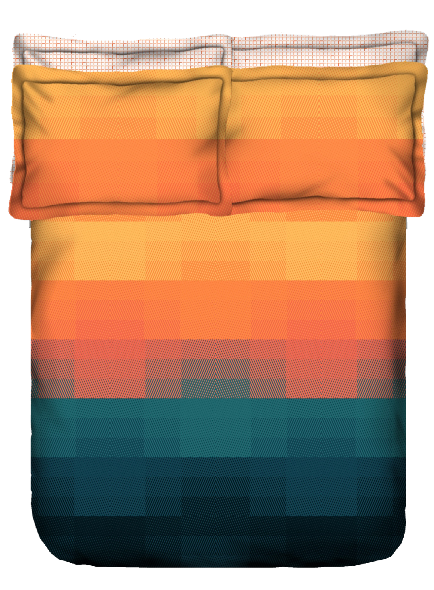 Portico Ethereal Printed 210TC Super King Size Double Bedsheet with 4pc Pillow Cover - grahsajja