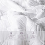 350 GSM WINTER QUILT/COMFORTER - LAVENDER QUILT (OEKO CERTIFIED)| winter quilt - grahsajja