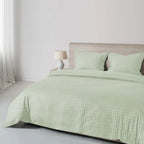Spread Home 550 TC Italian Jacquard 100% Cotton Bedsheet Houndstooth - grahsajja