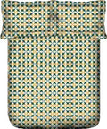 Portico New York Hashtag 164 TC Cotton Bedsheet with Pillow Cover | KING Fitted Bedsheet - grahsajja