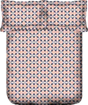 Portico New York Hashtag 164 TC Cotton Bedsheet with Pillow Cover | KING Fitted Bedsheet - grahsajja