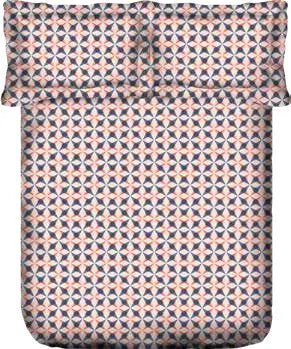 Portico New York Hashtag 164 TC Cotton Bedsheet with Pillow Cover | KING Fitted Bedsheet - grahsajja