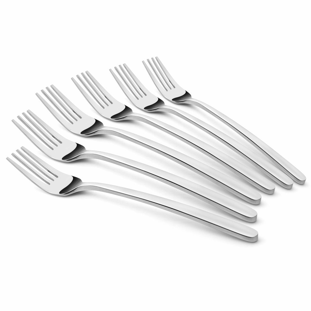 Chef Vicky Ratnani's Signature Collection By FnS Thames Stainless Steel Dessert Fork 6 Pcs Set