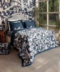 Shivan & Narresh for myTrident King Bedsheet with 4 pillow covers, 400TC, IZU JUNO Trident