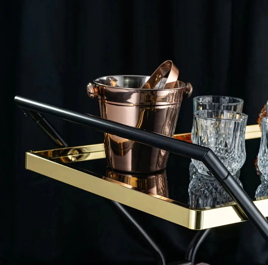 Midnight Glam Serving Cart - grahsajja