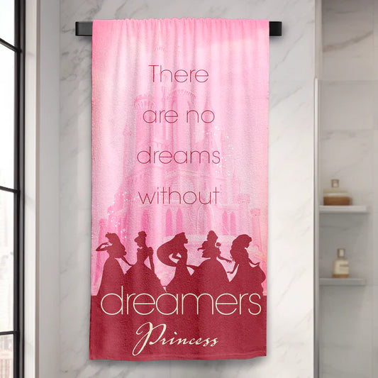 Disney Princess Towel For Kids & Adults (Pink)
