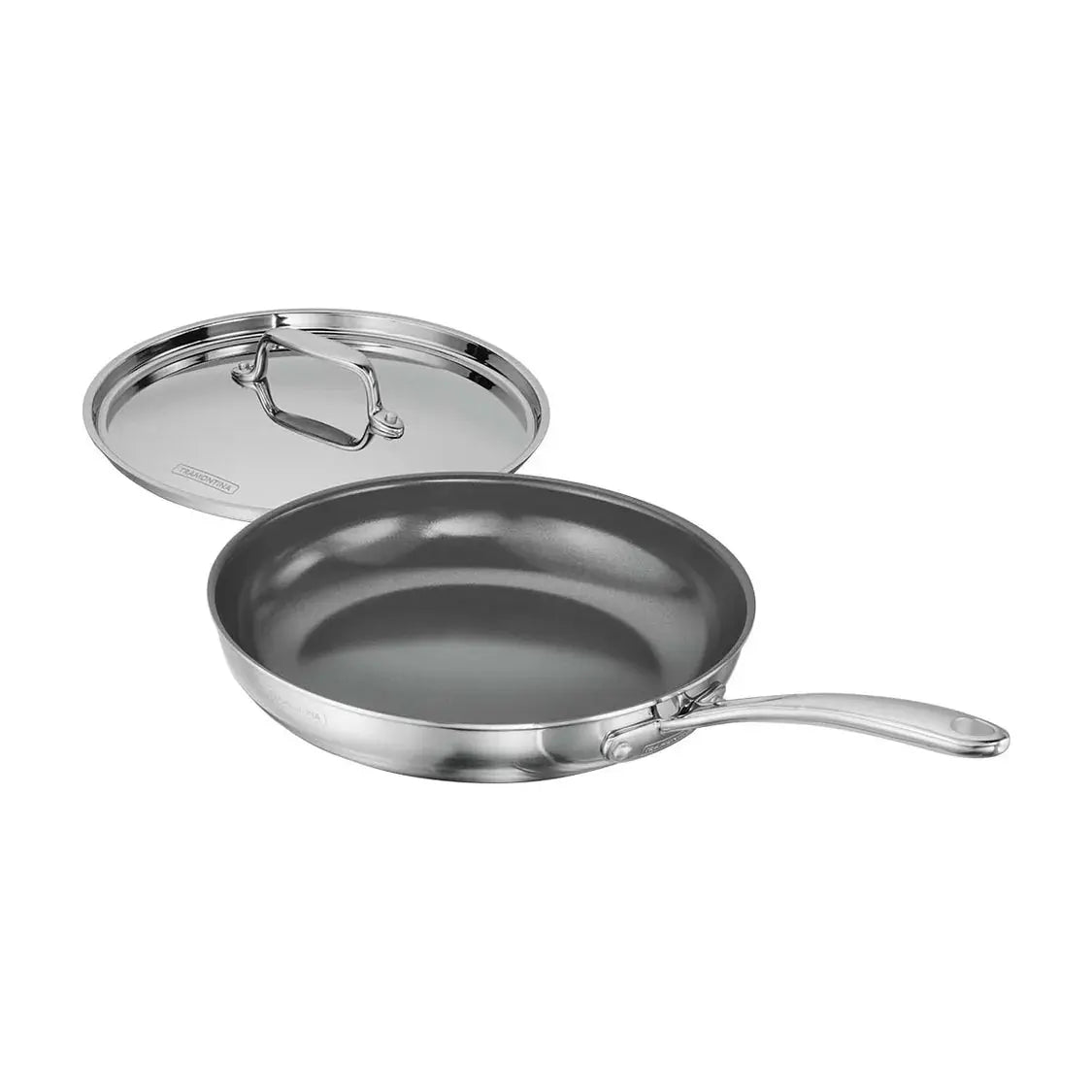 Fusao EX+ Triply Ceramic Fry Pan with SS Lid Tramontia
