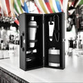 FnS Cheers Mini Bartender Cabinet 7pc Set FNS