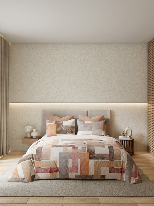 Ddecor Beautiful Living 180TC Maxima Bedsheet with 2 Pillow Cover Debonair - grahsajja