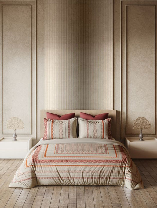 D'decor Bedsheet Super King Size GRANDIOSE SUPER KING SIZE BEDSHEET - grahsajja