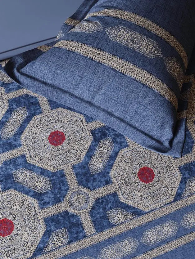 D'decor Bedsheet Super King Size Eleanor SUPER KING SIZE BEDSHEET - grahsajja