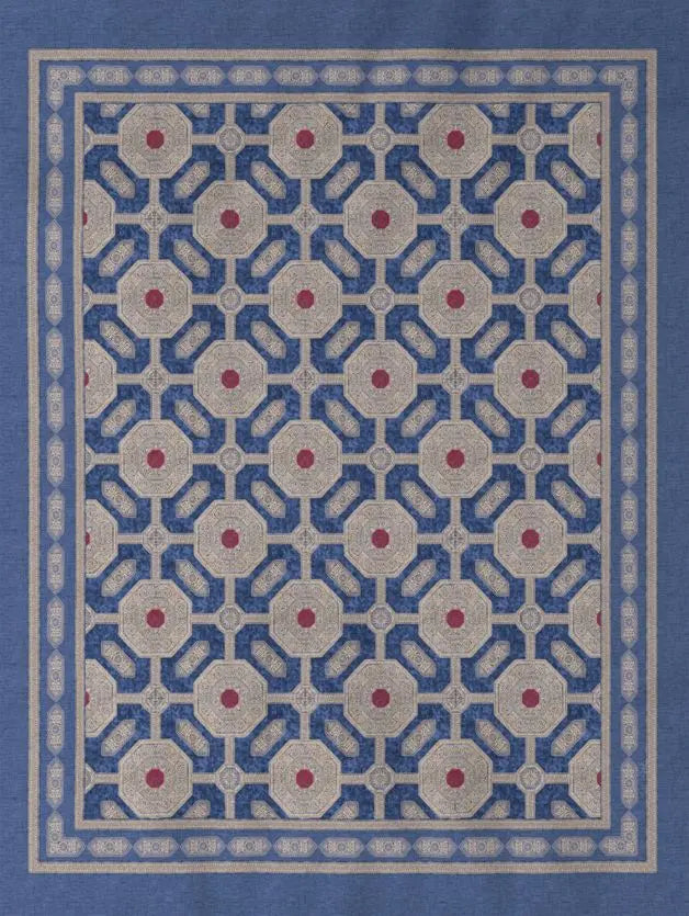 D'decor Bedsheet Super King Size Eleanor SUPER KING SIZE BEDSHEET - grahsajja
