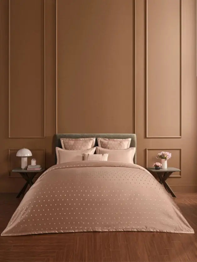 Ddecor Live Beautiful Luxor Collection Bedding Gift 7pcsSet Sanders Latte D'Decor