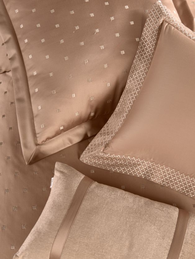 Ddecor Live Beautiful Luxor Collection Bedding Gift 7pcsSet Sanders Latte