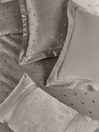 Ddecor Live Beautiful Luxor Collection Bedding Gift 7pcsSet Sanders Grey D'Decor