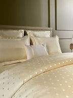 Ddecor Live Beautiful Luxor Collection Bedding Gift 7pcsSet Sanders Butter Cream D'Decor