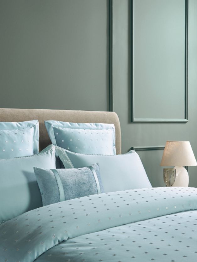 Ddecor Live Beautiful Luxor Collection Bedding Gift 7pcsSet Sanders Sky