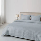 Spread Home 550 TC Italian Jacquard 100% Cotton Bedsheet Houndstooth - grahsajja