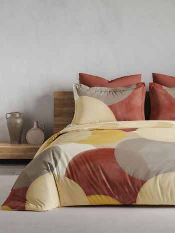 Ddecor Beautiful Living 180TC Maxima Bedsheet 2 Pillow Cover Sphere - grahsajja
