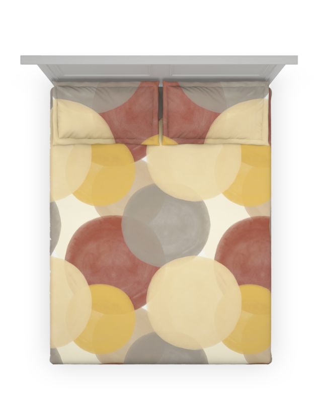 Ddecor Beautiful Living 180TC Maxima Bedsheet 2 Pillow Cover Sphere - grahsajja